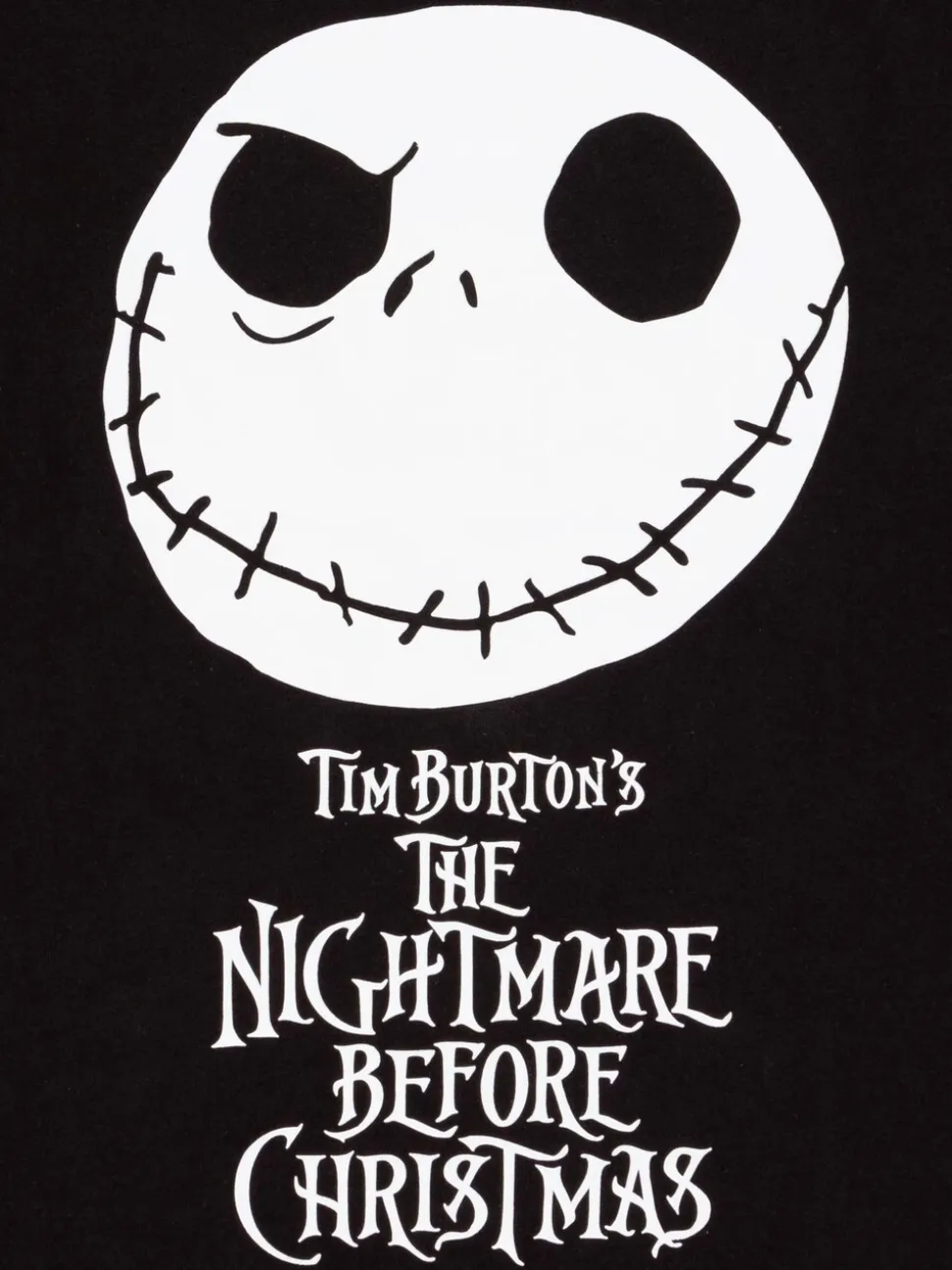 Cauchemar noir avant - Vanilla Underground Womans Disney The Nightmare Before Noël Multicoloured Long Sleeve Long Leg 100% Cotton Pyjamas Set