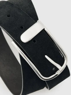 Ceinture en cuir avec boucle à demi-passant Reiss Iyla