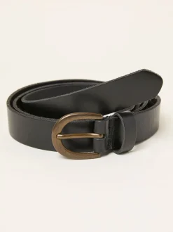 Ceinture FatFace en cuir à clous cœur
