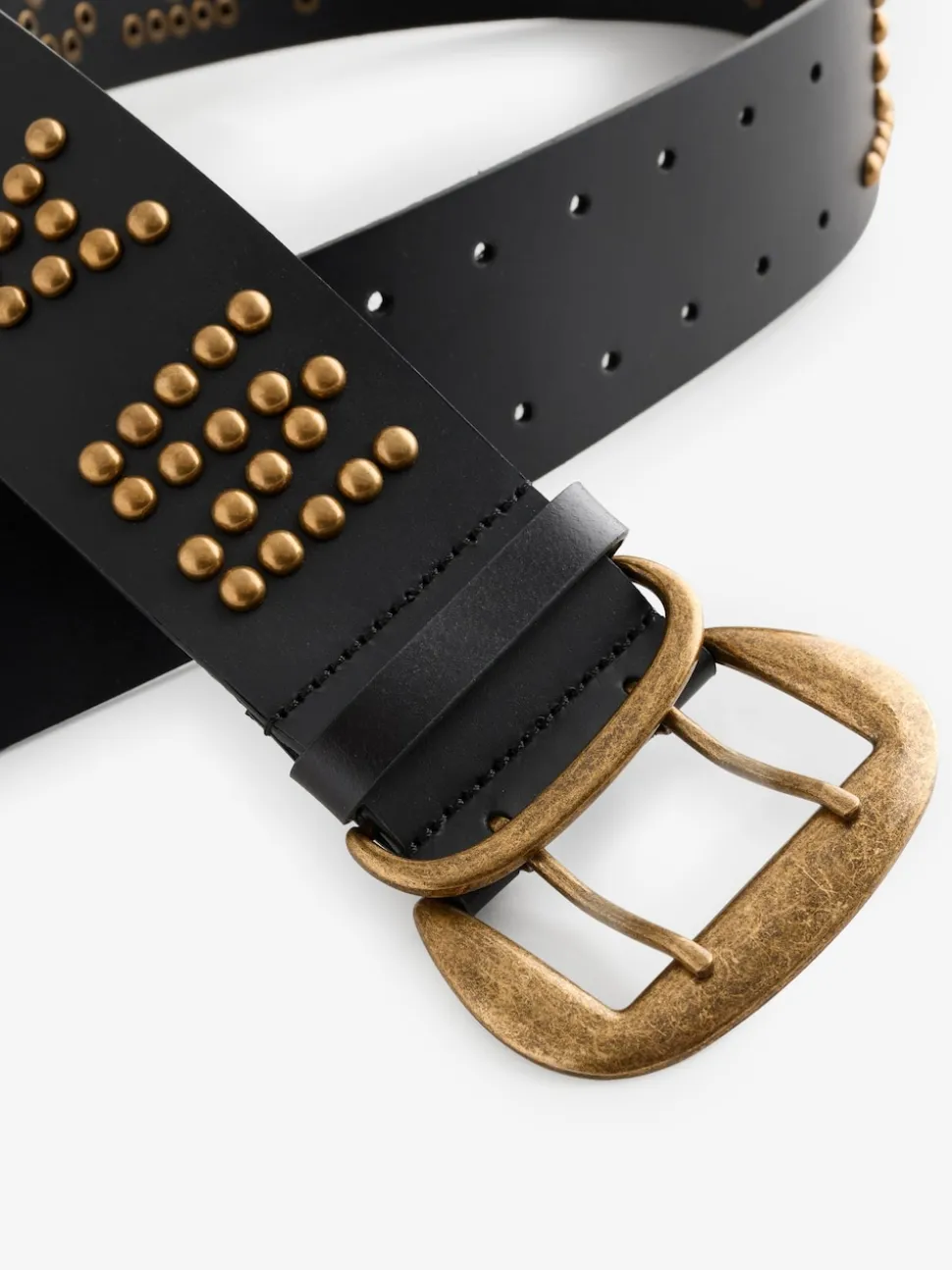 Ceinture épaisse cloutée Rockett St George en cuir Magic and Star Dust