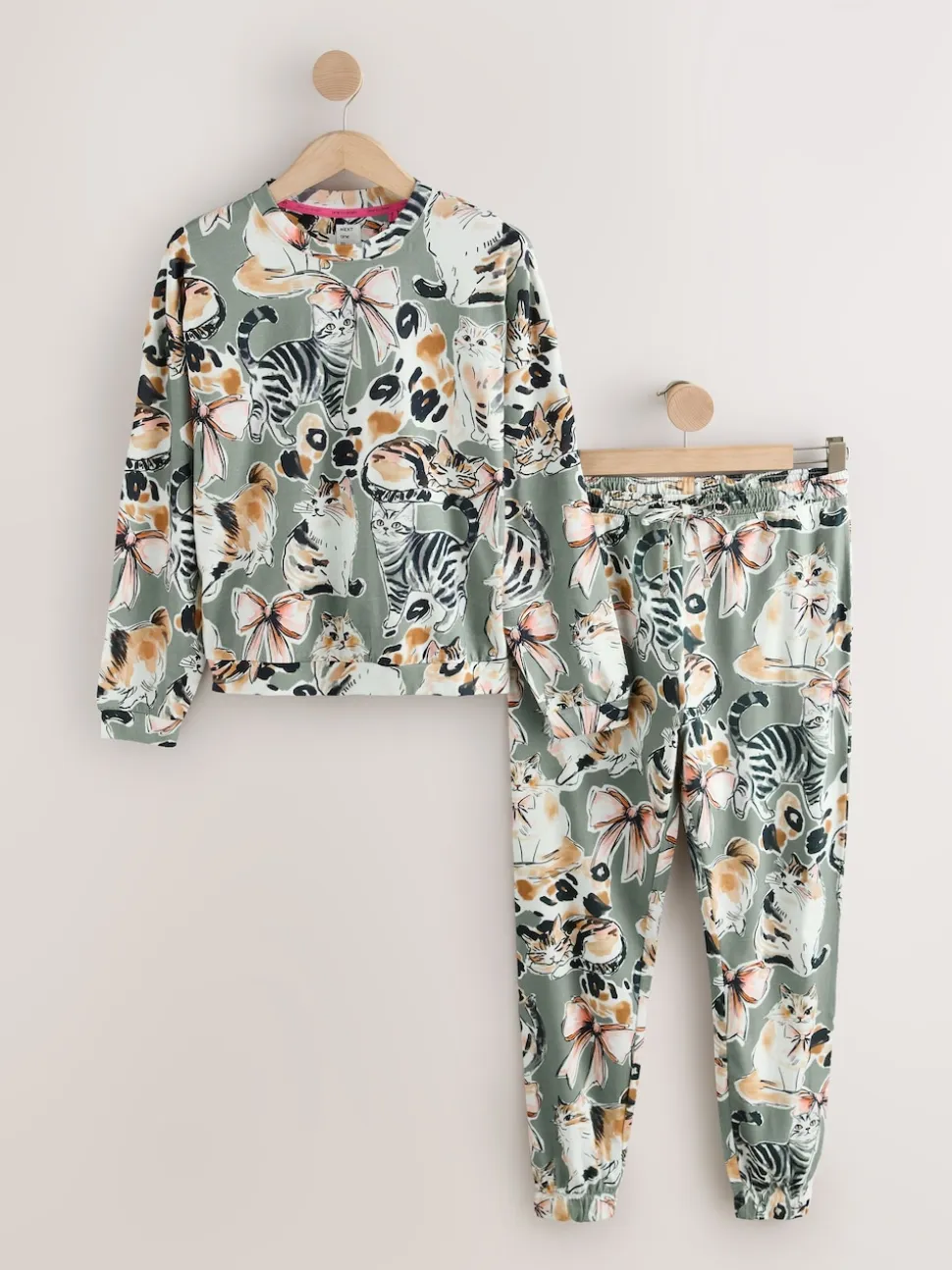 Chat neutre - Pyjama à manches longues
