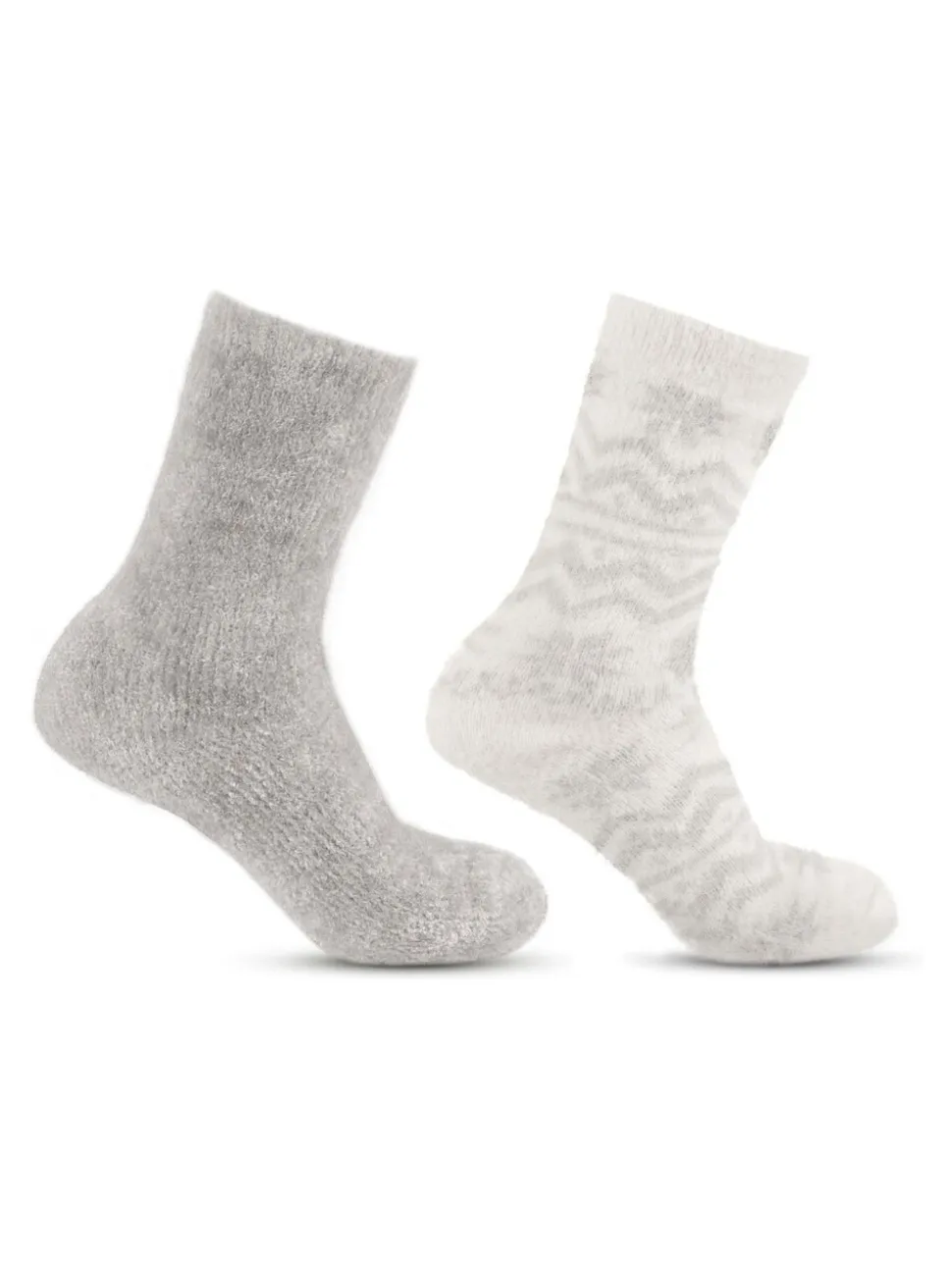 Chaussettes de lit Totes Toasties Ladies Fair Isle & Chenille super douces
