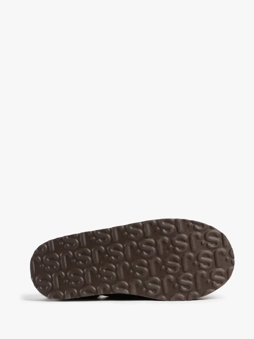 Chaussons Just Sheepskin Mabel en peau de mouton à plateforme marron pour femme