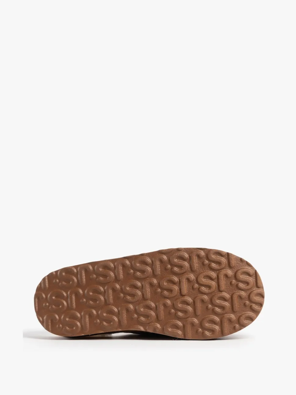 Chaussons mules à plateforme en peau de mouton Just Sheepskin Marron femme Mabel en peau de mouton
