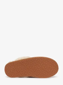 Chaussons mules en faux daim Superdry