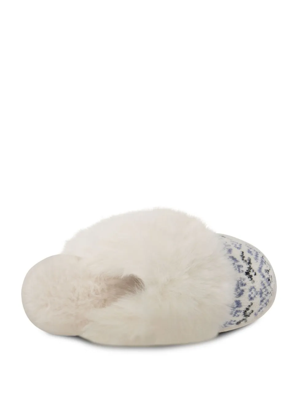 Chaussons mules en maille Totes Toasties Ladies Fair Isle