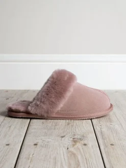 Chaussons mules en peau de mouton de Chelsea Peers