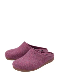 Chaussons mules Lotus en textile