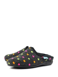 Chaussons mules Lunar Peanut à pois