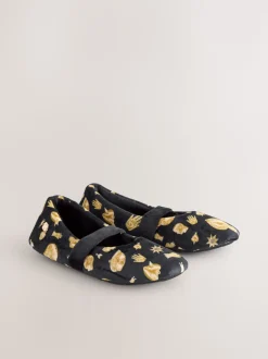 Chaussons Never Fully Dressed Charm Velour Mary Jane