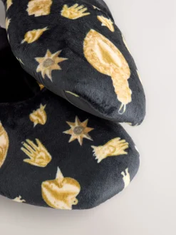 Chaussons Never Fully Dressed Charm Velour Mary Jane