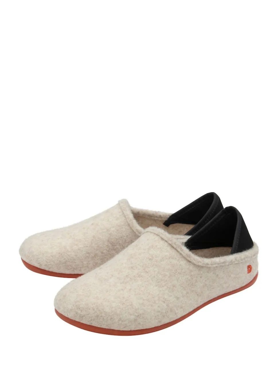 Chaussons plats Lotus en textile