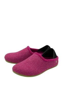 Chaussons plats Lotus en textile