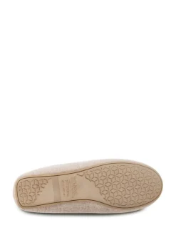 Chaussons Totes Isotoner style mocassins texturés pour femme