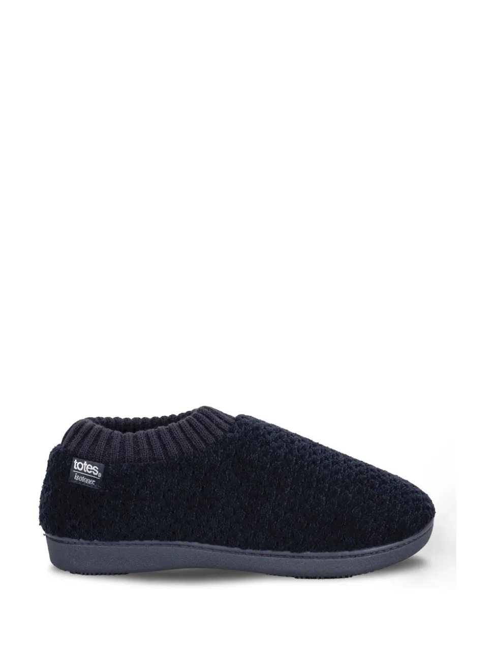 Chaussons Totes Isotoner Popcorn pour femme à dos intégral