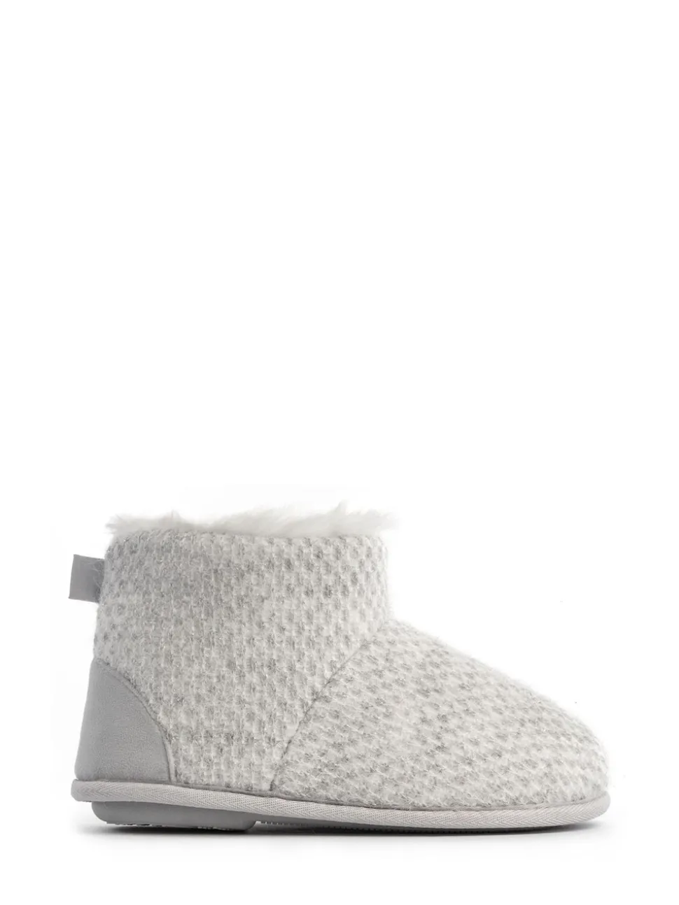 Chaussons Totes Isotoner pour femme en maille scintillante