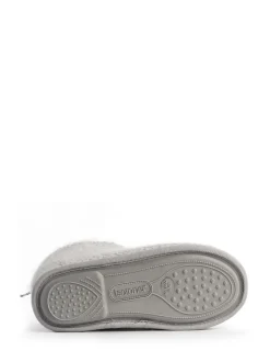 Chaussons Totes Isotoner pour femme en maille scintillante