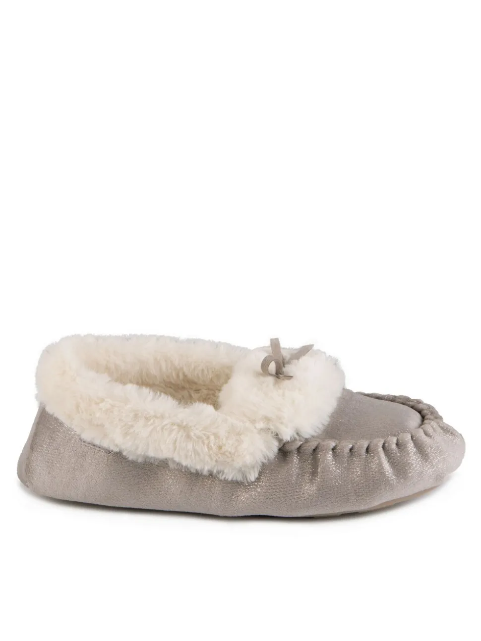 Chaussons Totes mocassins d’hiver scintillants pour femme