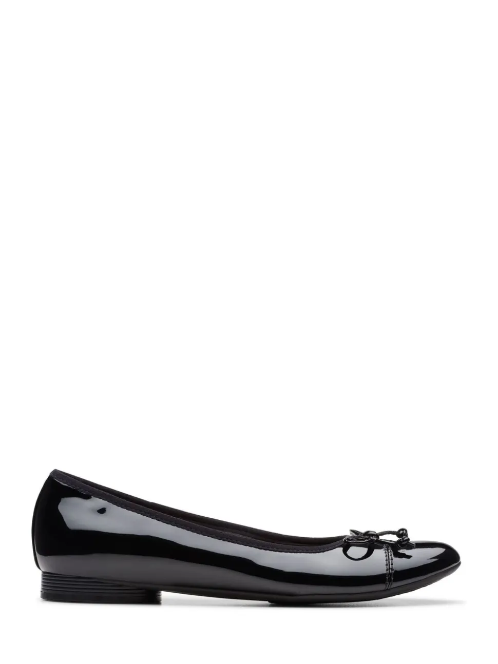 Chaussures Clarks en cuir verni Loreleigh Ballerina