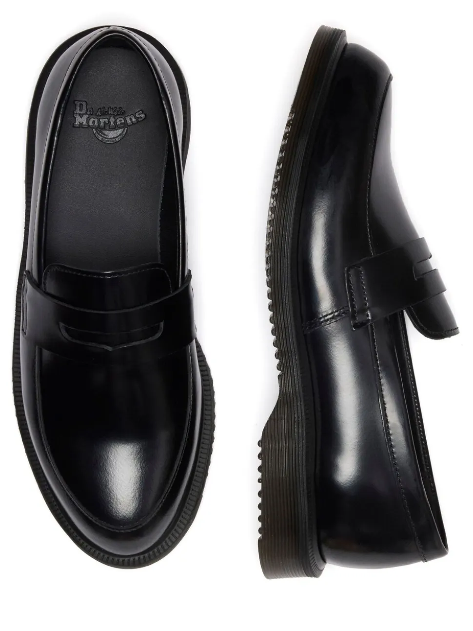 Chaussures lisses polies Dr. Martens Temara