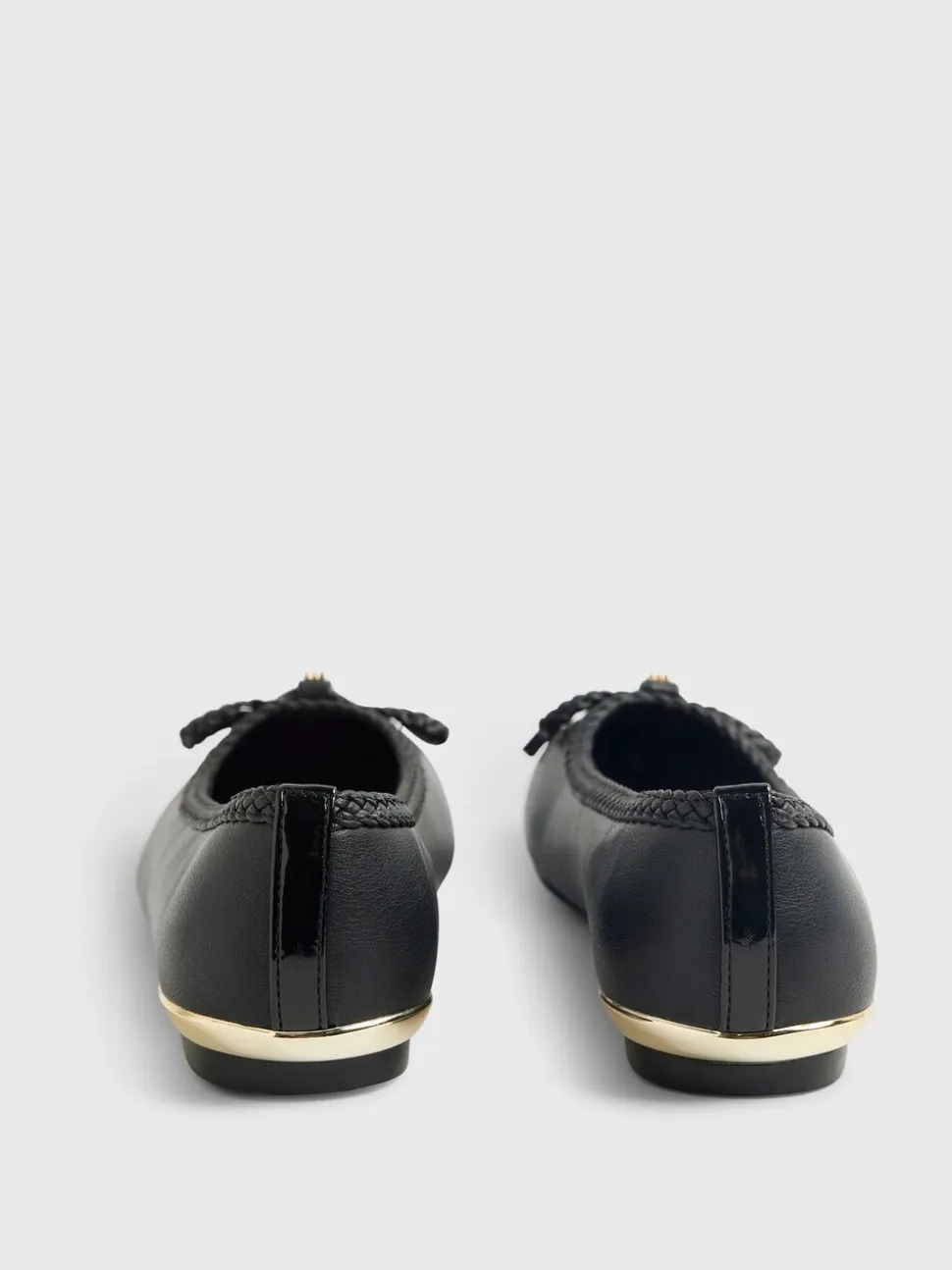 Chaussures plates River Island avec nœud