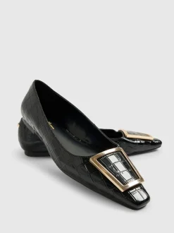 Chaussures plates River Island boucle