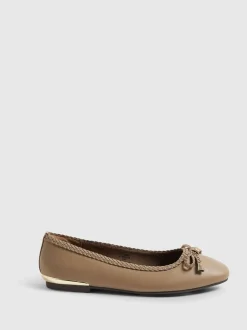 Chaussures plates River Island avec nœud