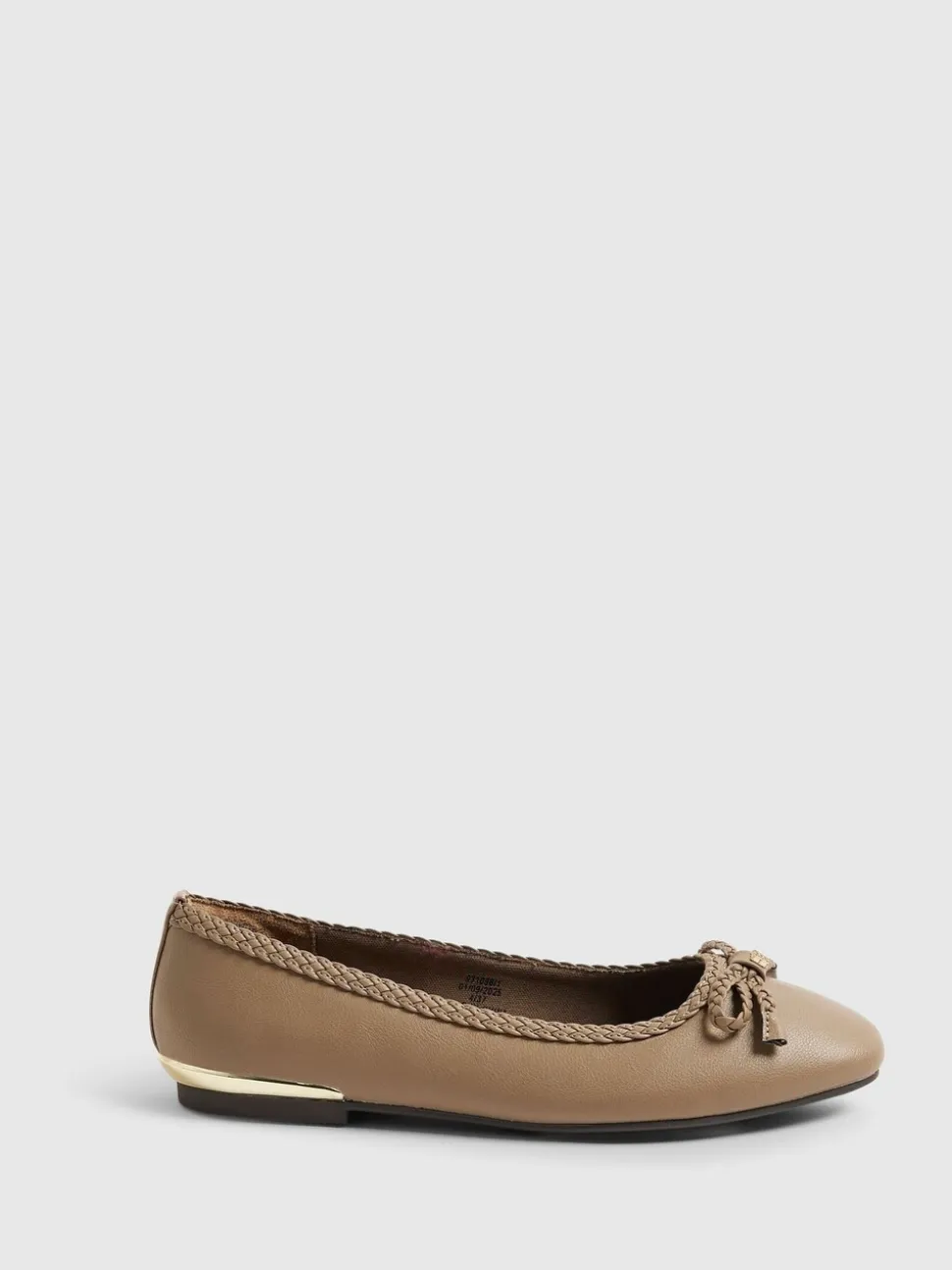 Chaussures plates River Island avec nœud