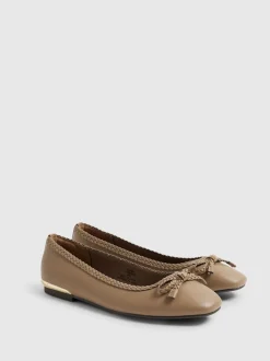 Chaussures plates River Island avec nœud