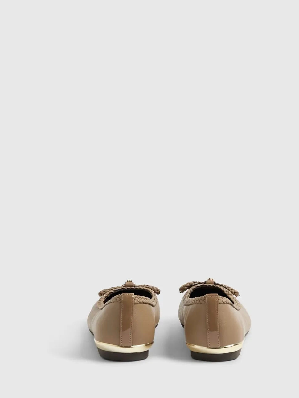 Chaussures plates River Island avec nœud