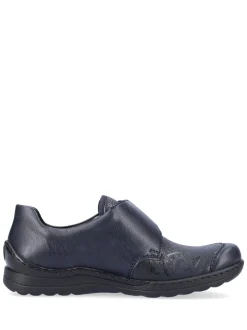 Chaussures Rieker Bleu Bur-Fastener femme
