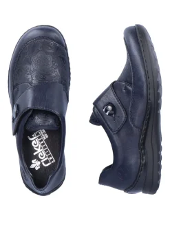 Chaussures Rieker Bleu Bur-Fastener femme
