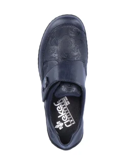 Chaussures Rieker Bleu Bur-Fastener femme