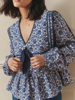 Chemisier Laura Ashley Sailor à col
