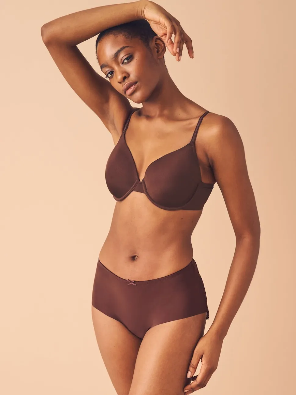 Chocolat Nude - Lot de 2 Soutiens-gorge A-E Smoothing Ultimate Comfort