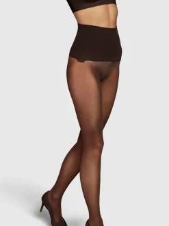 Collants Heist 35 Denier marron semi-opaque