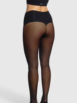 Collants Heist The Thirty-Five Milieu semi-opaques noirs