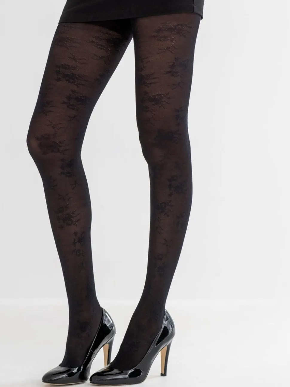 Collants Pour Moi en dentelle fleurie