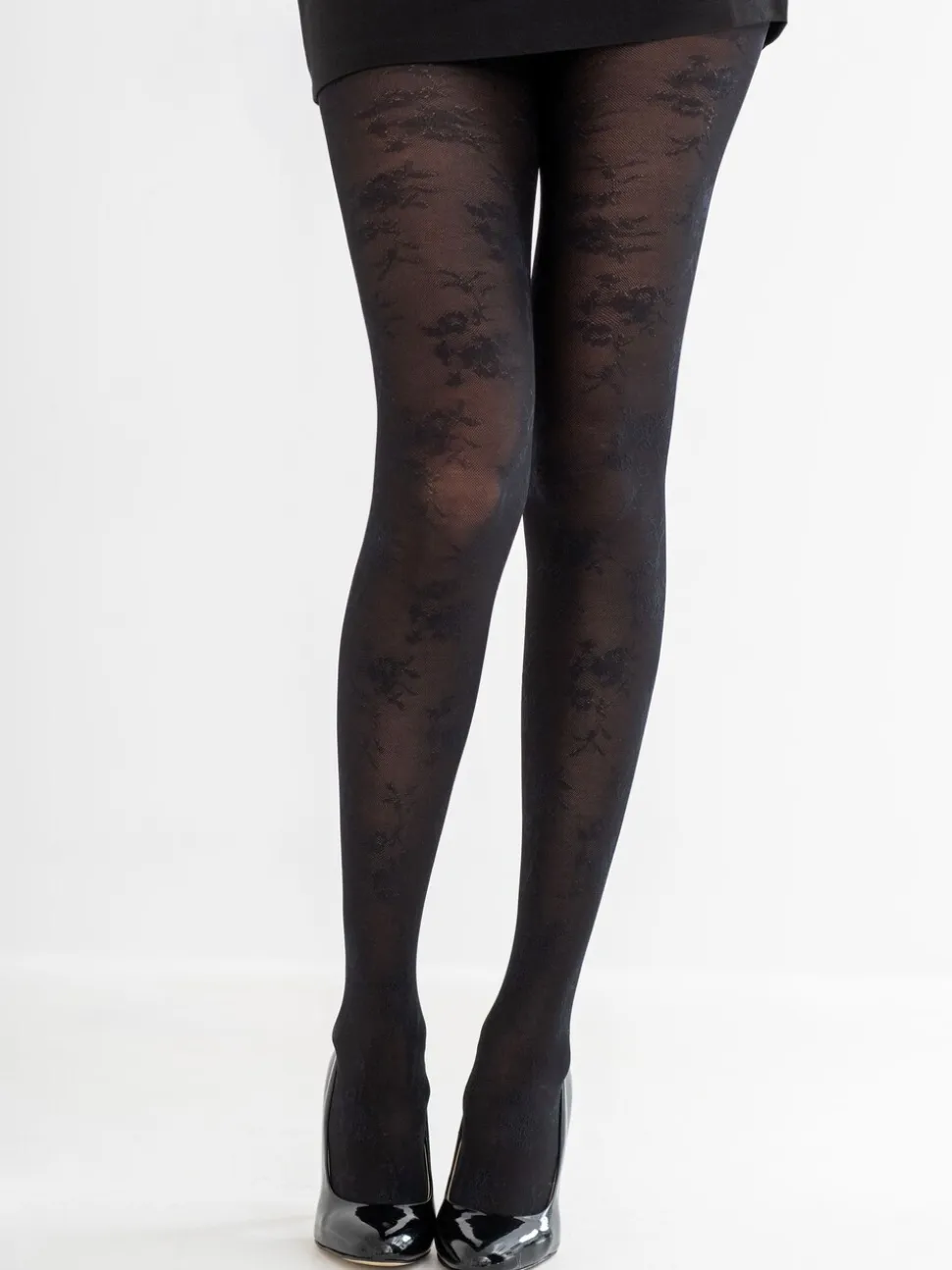 Collants Pour Moi en dentelle fleurie
