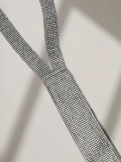 Collier Mood Crystal Long Y Drop Statement