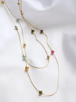 Collier multipoing Beige Sable FatFace