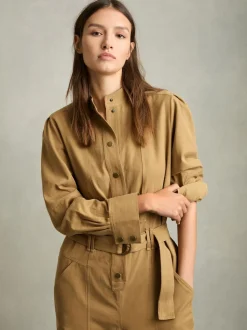 Combinaison ample en lyocell et coton Reiss Mina
