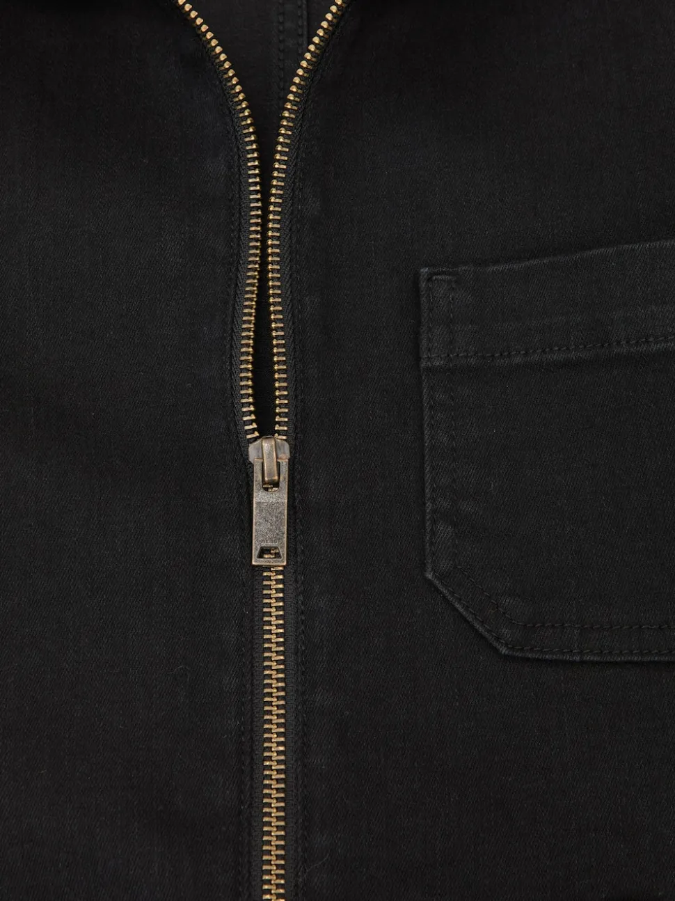 Combinaison ample zippée en denim Reiss Danie