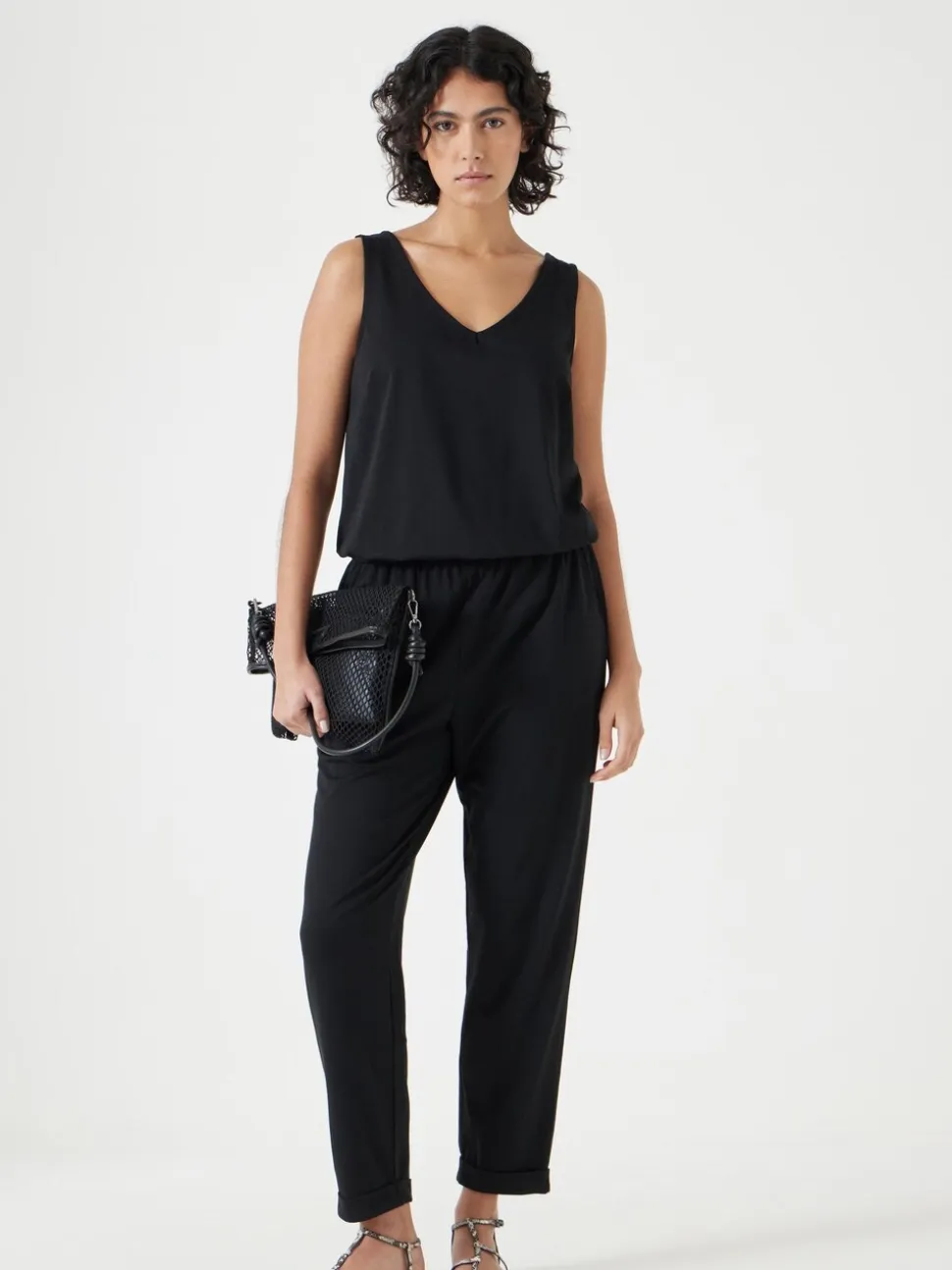 Combinaison courte en jersey Hush