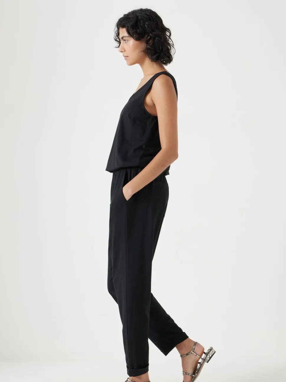 Combinaison courte en jersey Hush