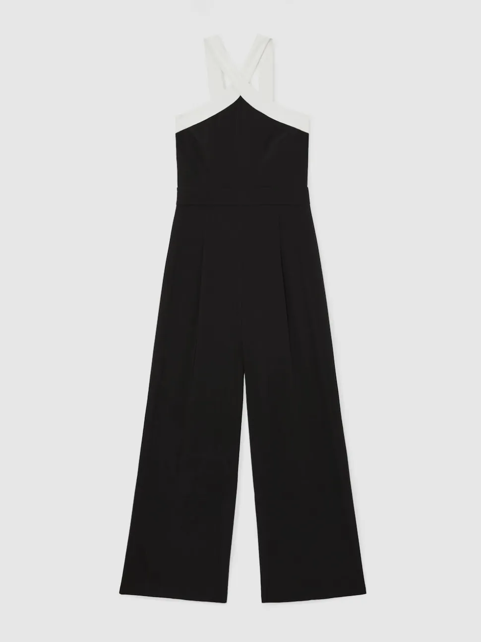 Combinaison dos nu jambe large Reiss Cliona color-block