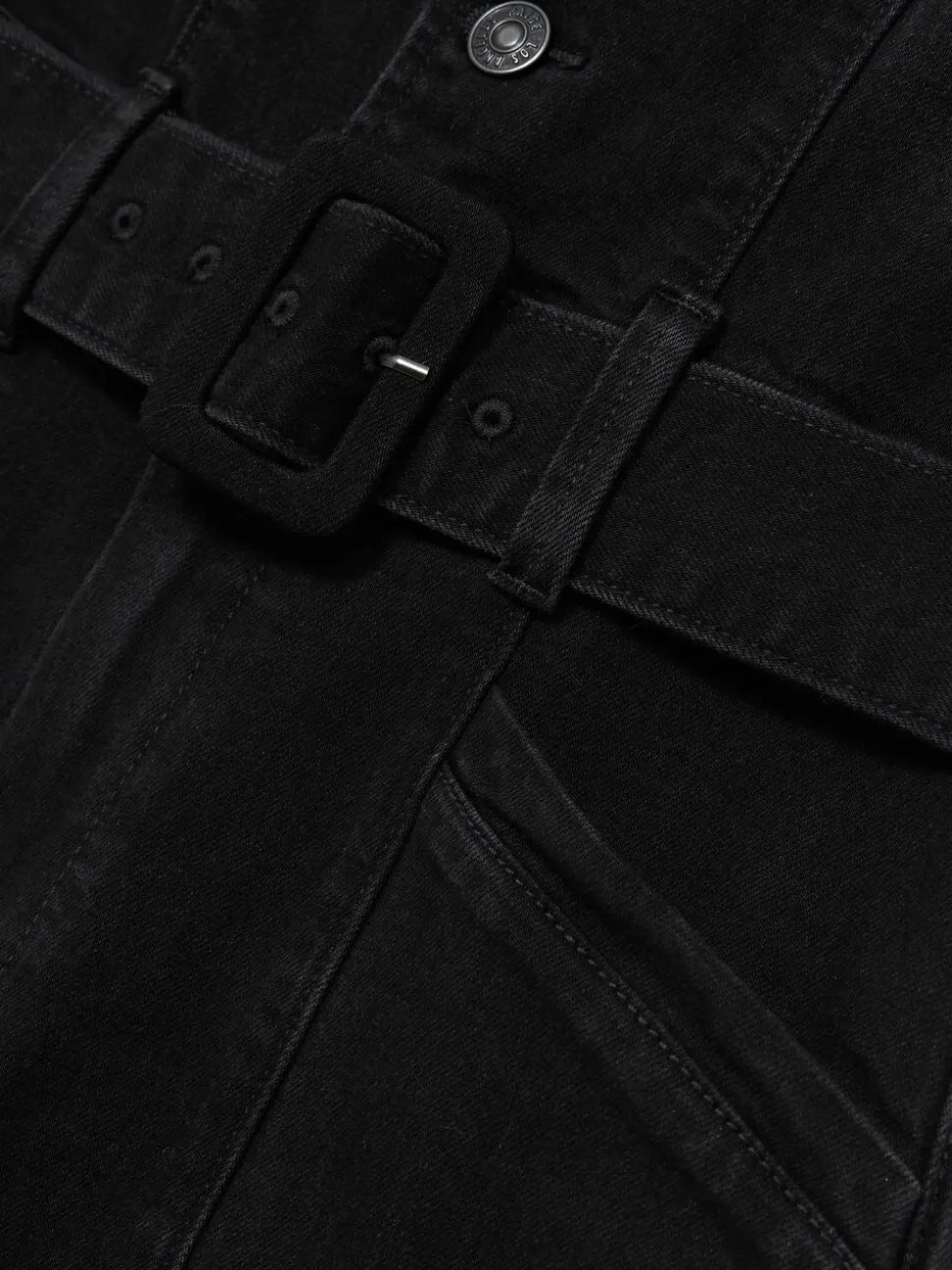 Combinaison en denim Paige sans manches