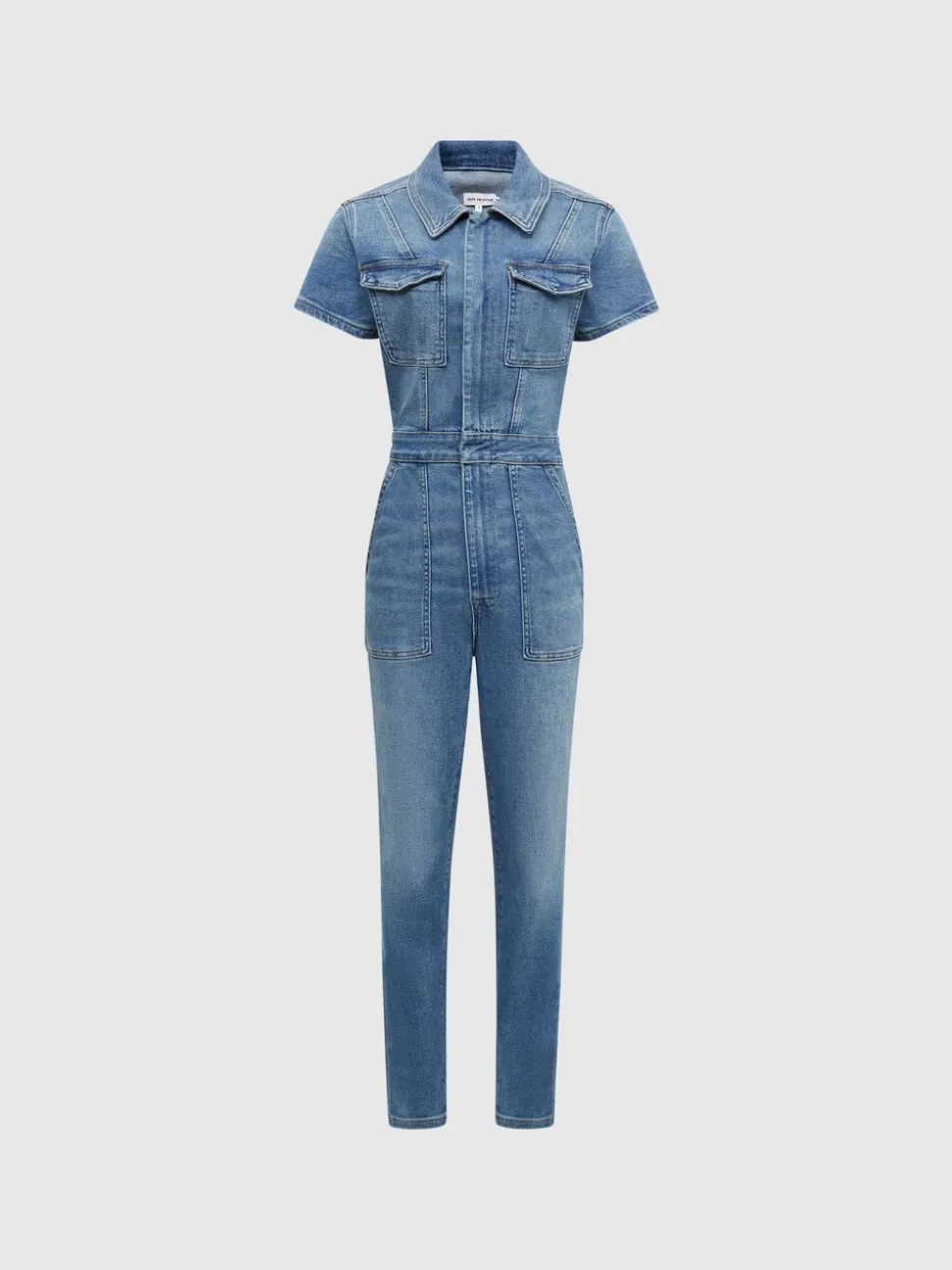 Combinaison en jean skinny Good American