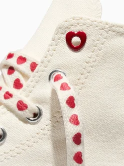 Converse Baskets Chuck Taylor Lift Platform Cœurs