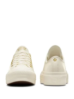 Converse Chuck Taylor All Star Lift Mono Leather Low Trainers